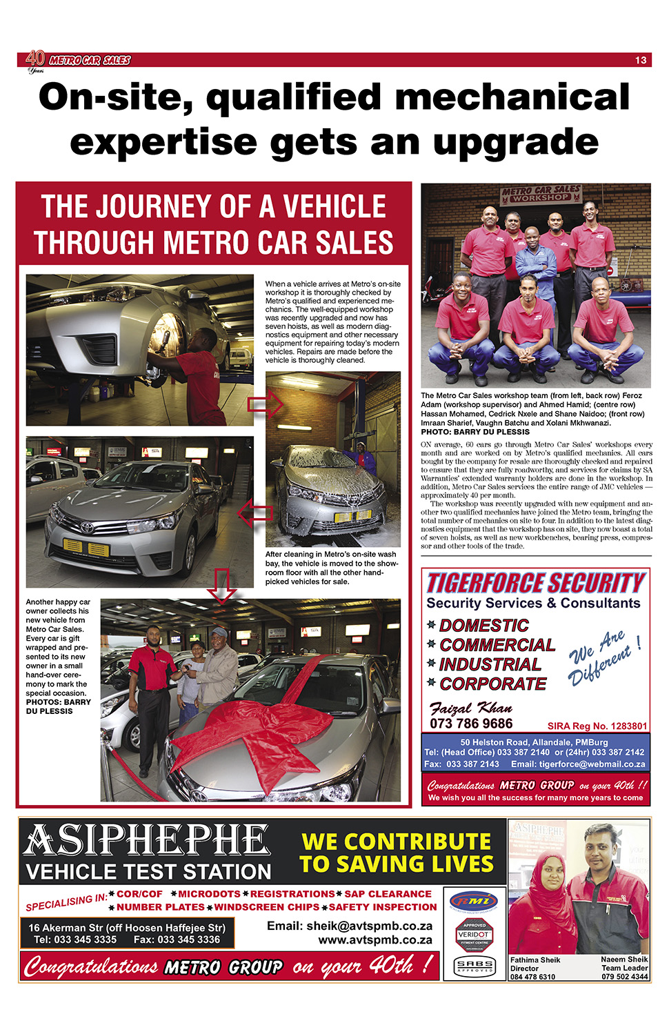Metro Car Sales 40th p13